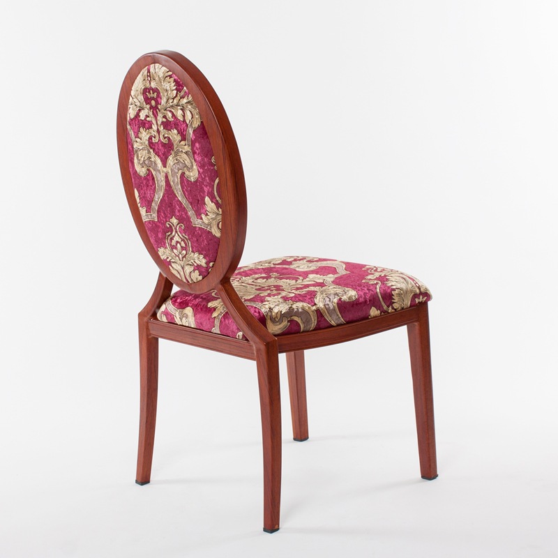 Printed European vintage Chinese and Western dining chair