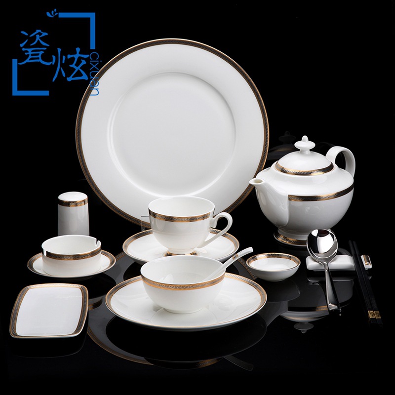 【 Platinum aristocrat 】 High-end hotel tableware