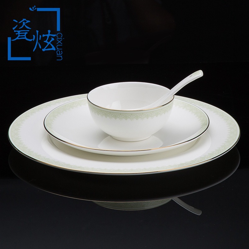 【 Chunxi 】 High-grade bone China set