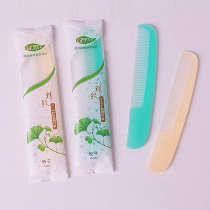 Disposable comb double-sided comb packaging