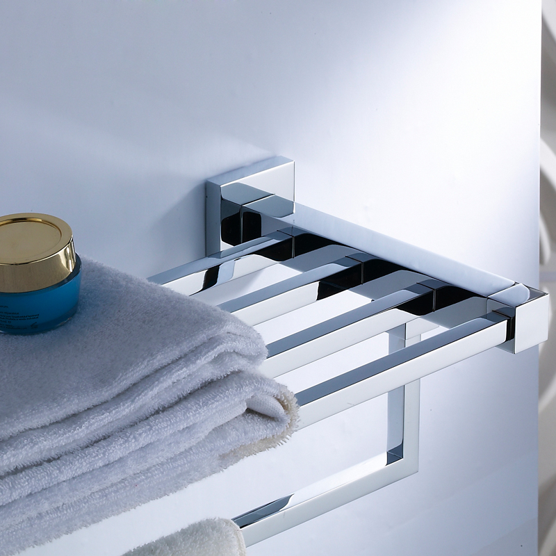 Double deck towel rack exclusive for high-end hotels