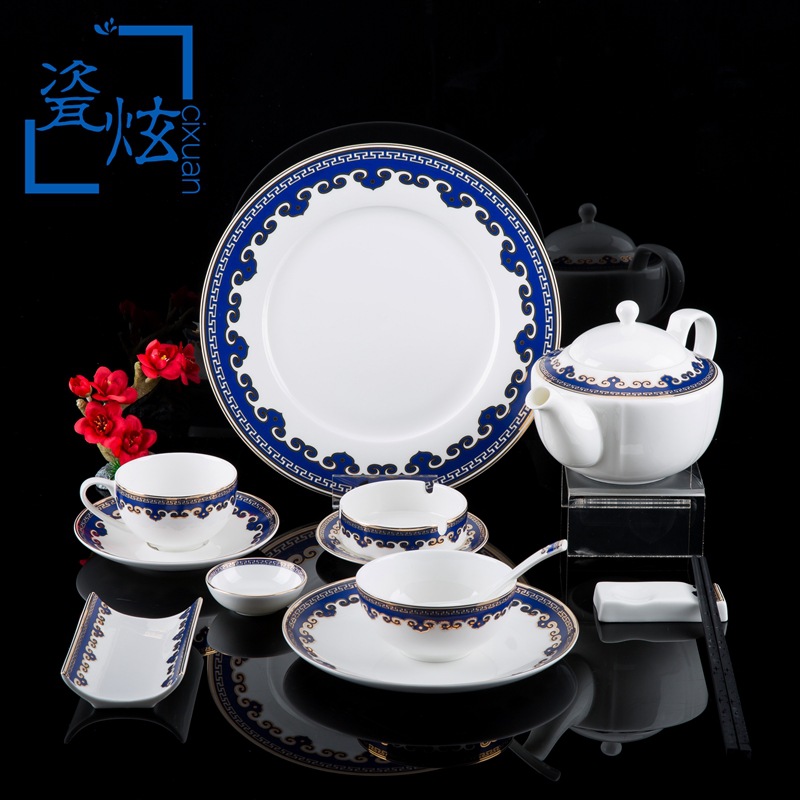 【 Mongolian style 】 High-end tableware set