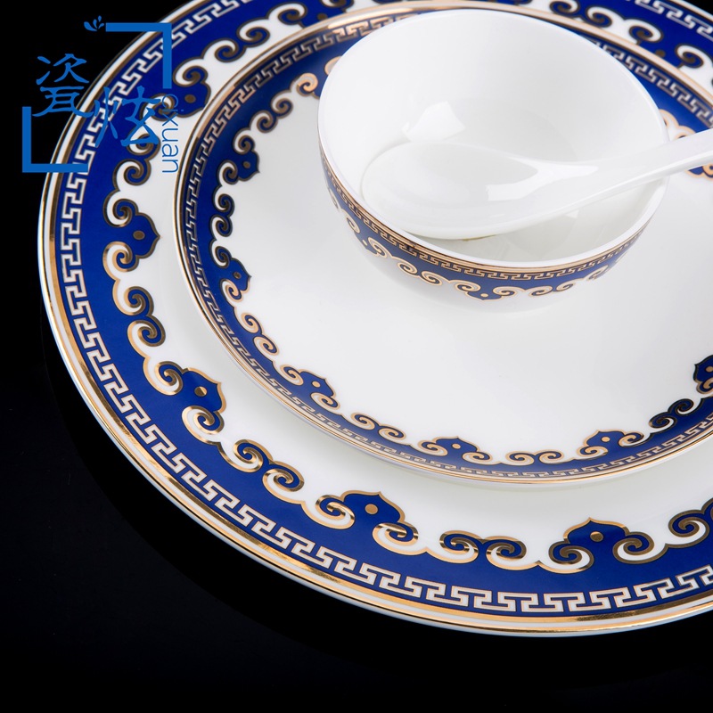 【 Mongolian style 】 High-end tableware set