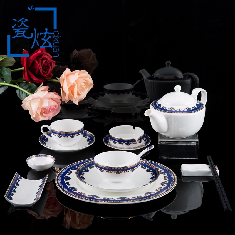 【 Mongolian style 】 High-end tableware set