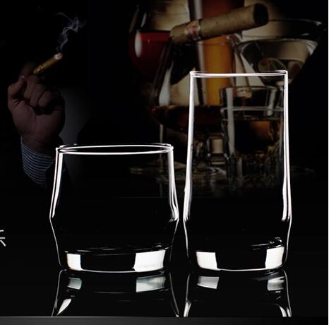 High-end whisky glass in crystal glass