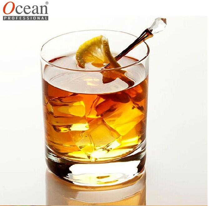 Clear heat-resistant glass water cup