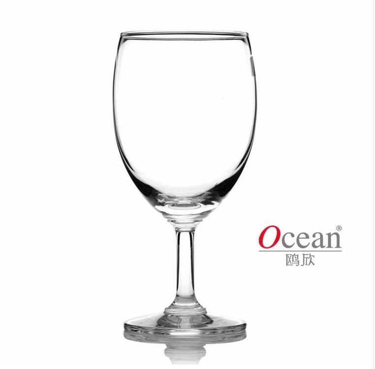 Classic glass goblet