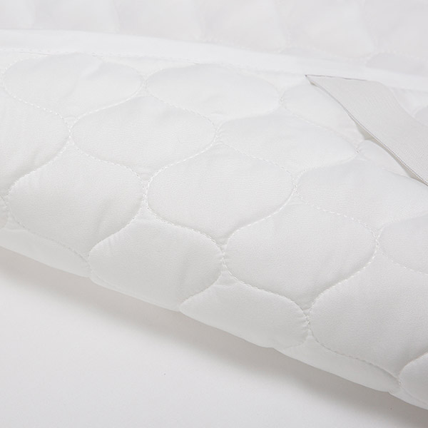 Pure white stretch protective pad