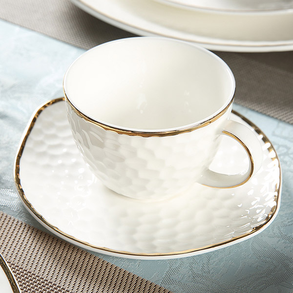 Jinbian water Cube bone China tableware